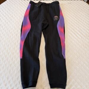 Jordan Paris Saint Germain PSG Black Statement Fleece Jogger Pants Men's XL